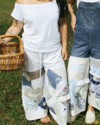 Patchwork Flares - Bluebell