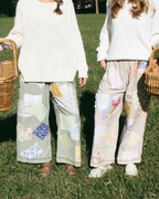 Cottage Patchwork Pants - Oat