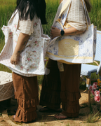 Sun & Sea Quilted Tote Bag
